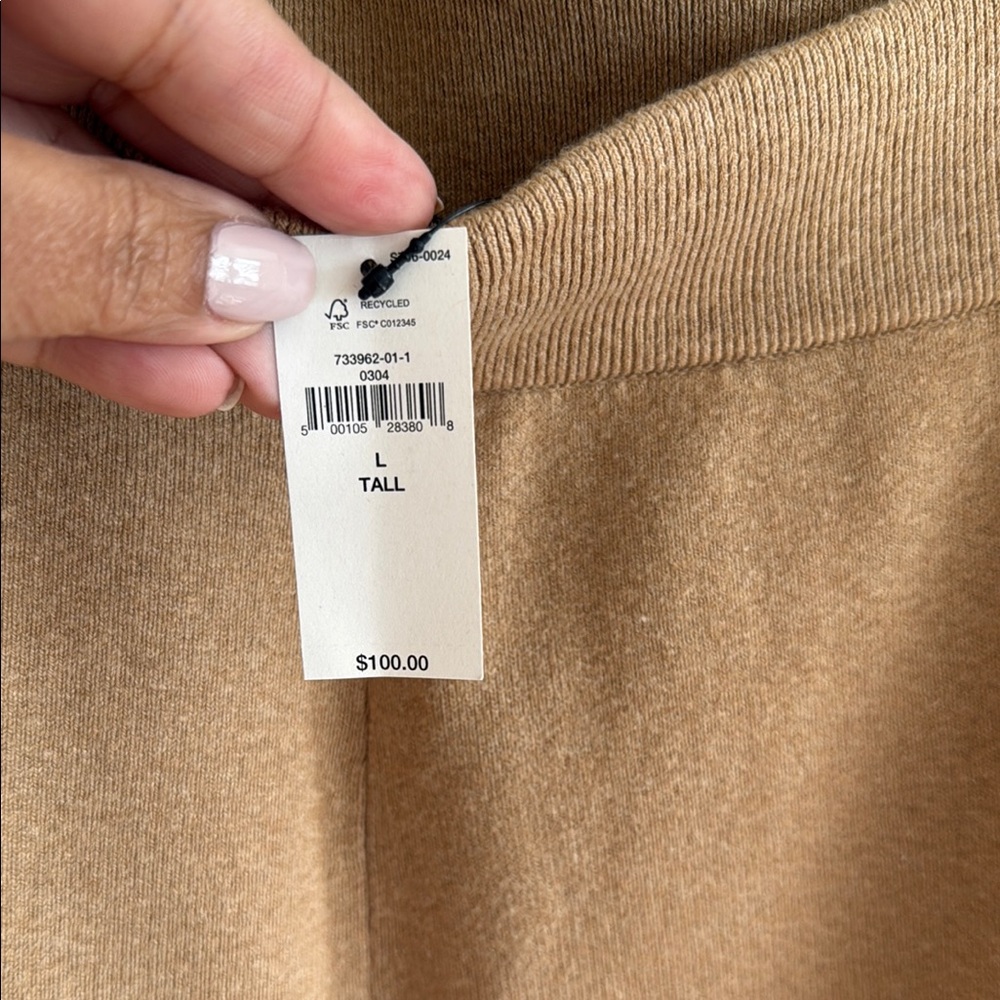 Banana Republic Camel Brown Midi Skirt - Picture 3 of 6